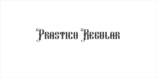 Prastico Regular Logo