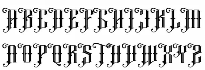 Prastico Regular Шрифта ВЕРХНИЙ