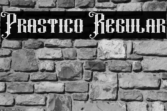 Prastico Regular Font examples