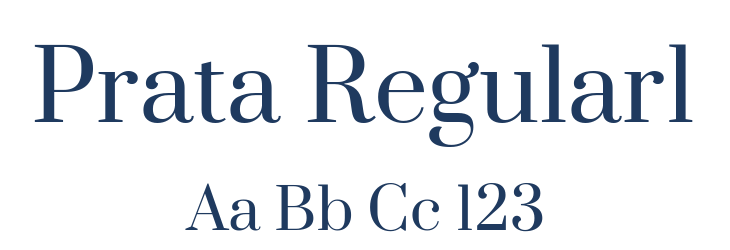 Prata Regular1 Font Preview
