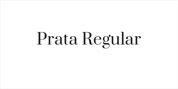 Prata Regular Logo