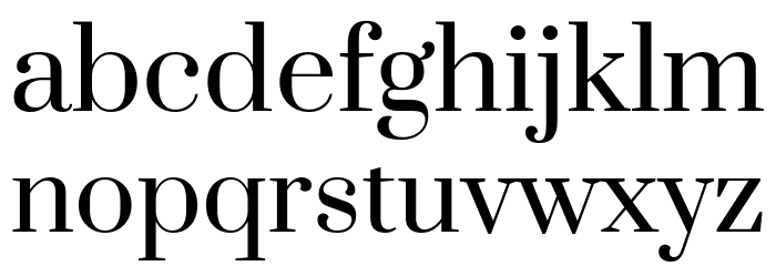 Prata Regular Font LOWERCASE