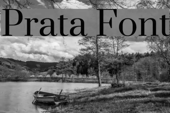 Prata フォント examples