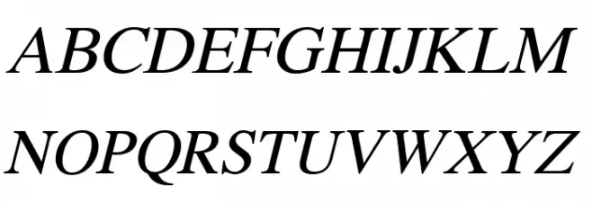 Pravda Italic Fonte MAIÚSCULAS