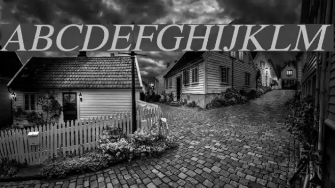 Pravda Italic Font examples