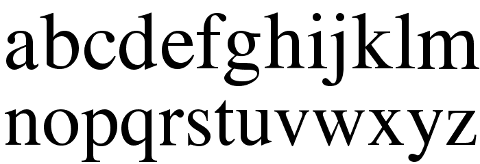 Pravda Font LOWERCASE