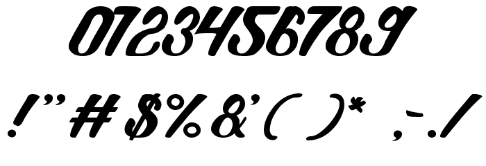 Pray Boy Font OTHER CHARS