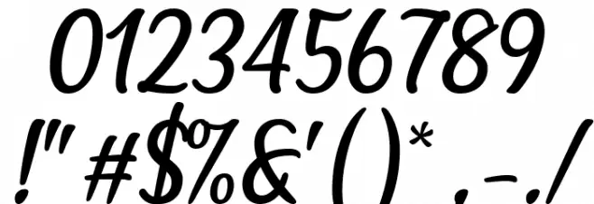 Pre Font OTHER CHARS