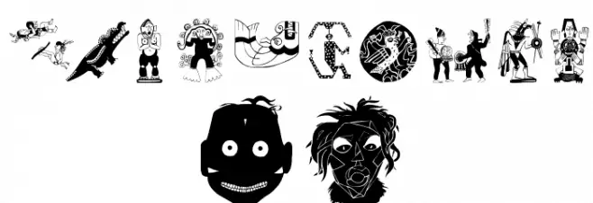 PreColumBats Font OTHER CHARS