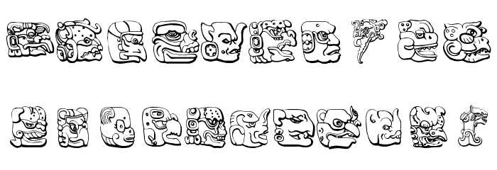 PreColumbus Font OTHER CHARS