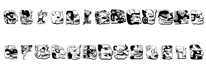 PreColumbus Font LOWERCASE
