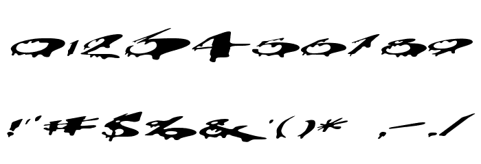 PreCrypt Font OTHER CHARS