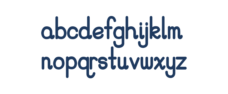 PreCursive OFL Lowercase