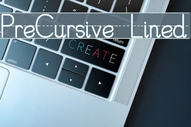PreCursive_Lined Example 3