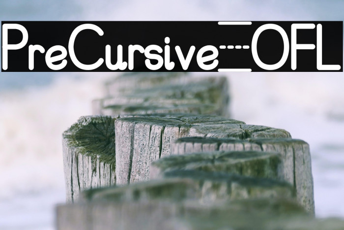 PreCursive_OFL Example 2