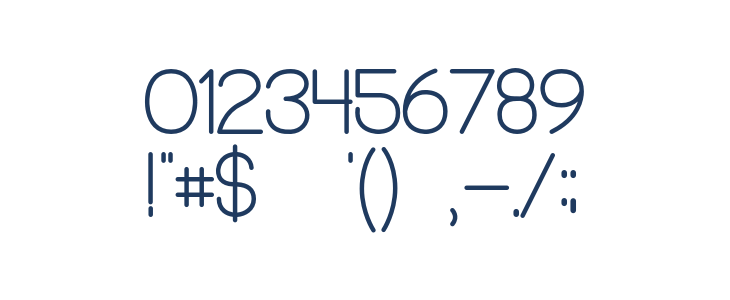 PreCursive_Regular Other Characters