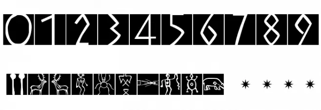 PreRomanCaps Font OTHER CHARS