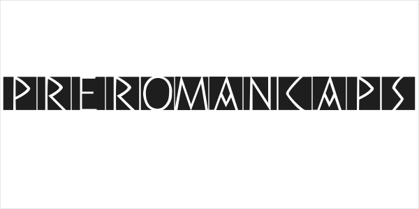 PreRomanCaps Logo