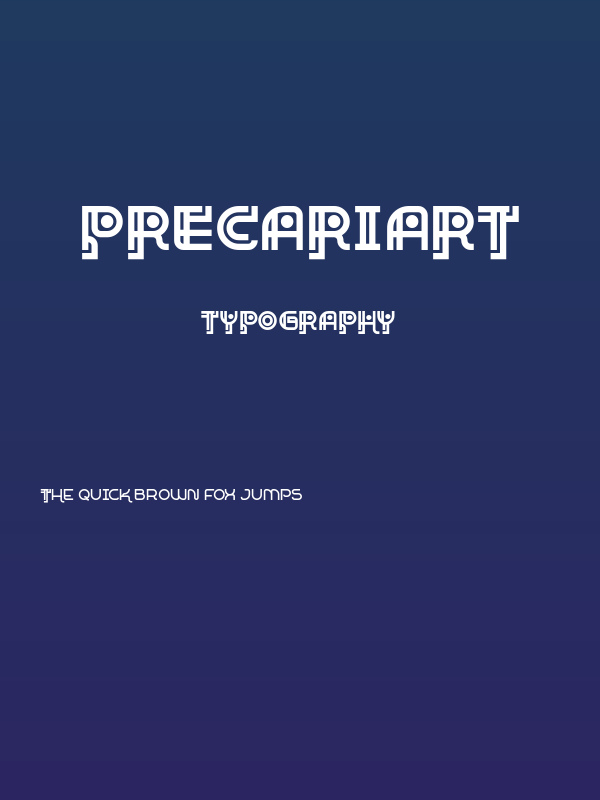 Precariart Poster