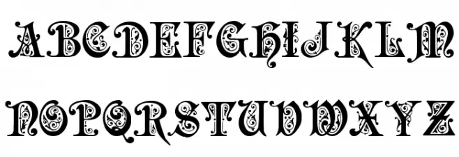 Preciosa Font LOWERCASE