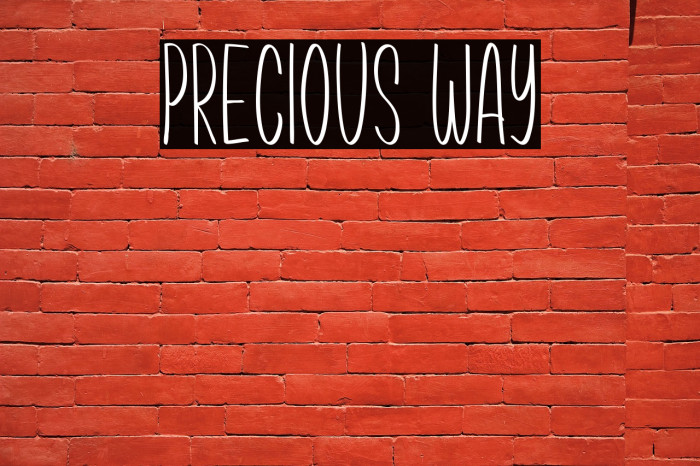 Precious Way Example 1