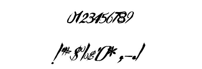 PreciousMoments Font OTHER CHARS