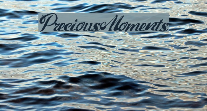 PreciousMoments Font examples
