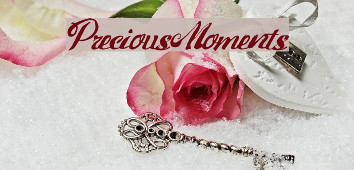 PreciousMoments Font examples