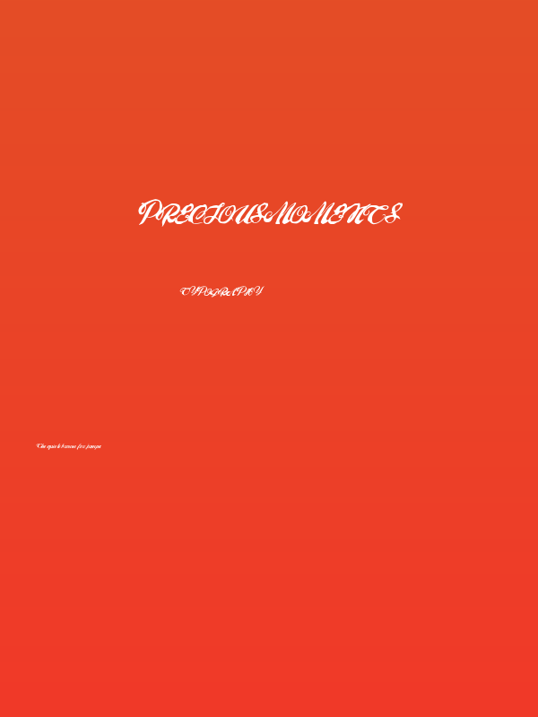 PreciousMoments Poster