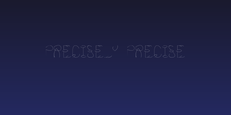 Precisely Precise Social Header