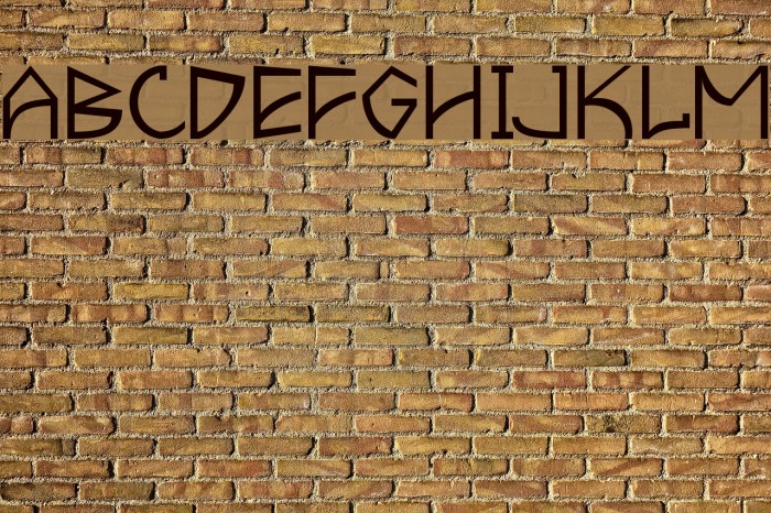 Predacon Beasts Font examples