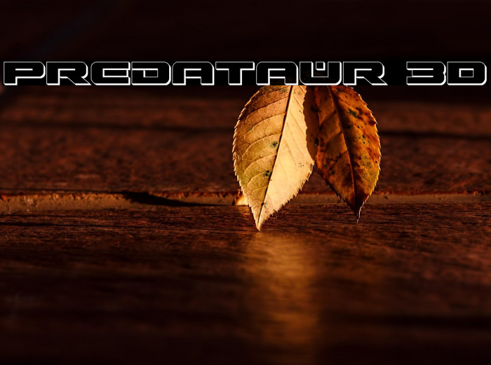 Predataur 3D Example 2