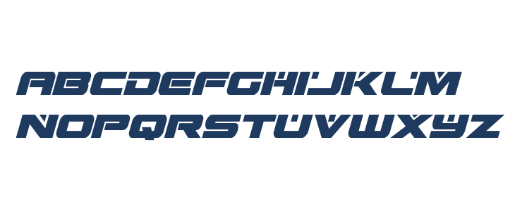 Predataur Condensed Italic Lowercase