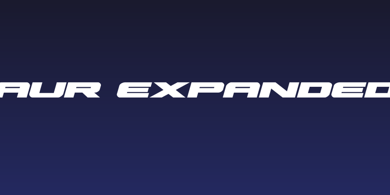 Predataur Expanded Italic Social Header