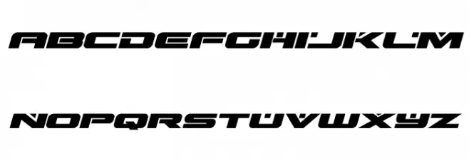 Predataur Expanded Italic Fonte MINÚSCULAS