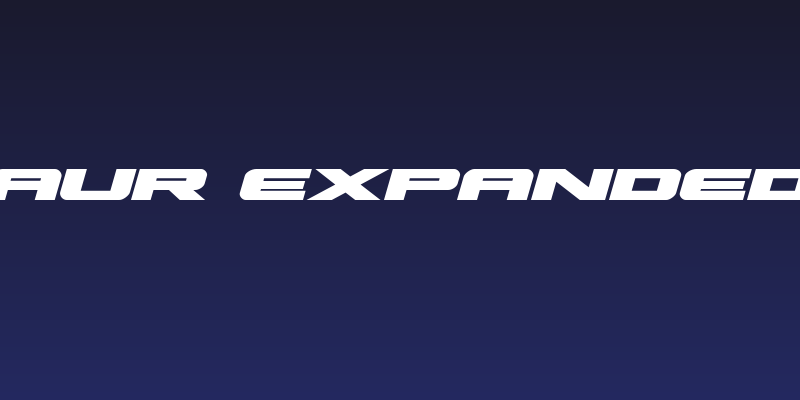 Predataur Expanded Italic Social Header