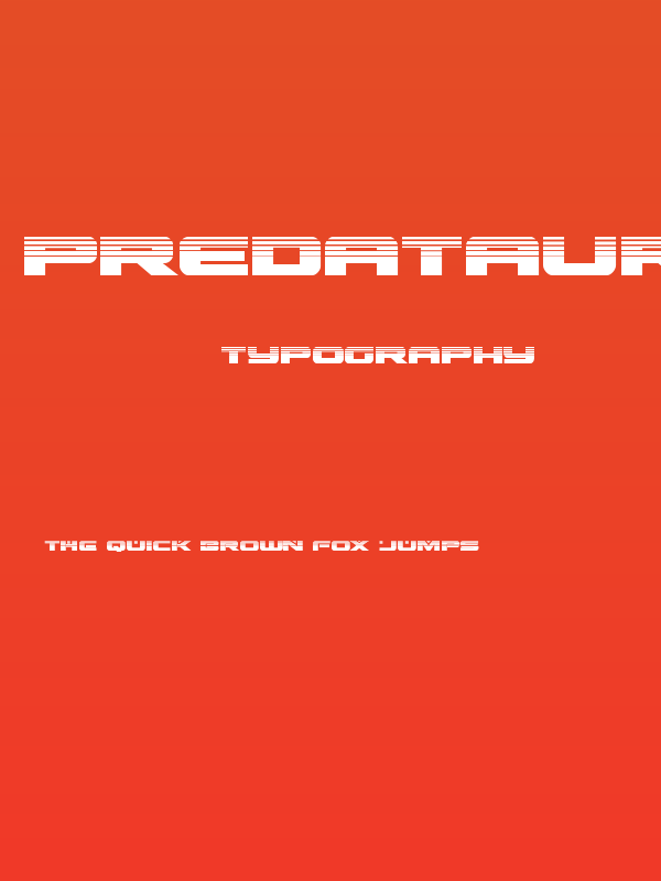 Predataur Halftone Poster