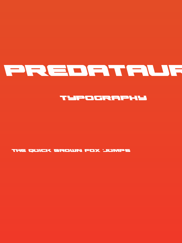 Predataur Leftalic Poster