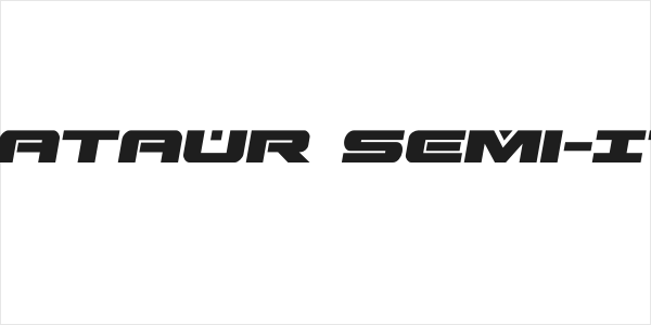 Predataur Semi-Italic Logo