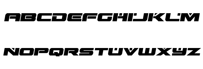 Predataur Semi-Italic Font LOWERCASE