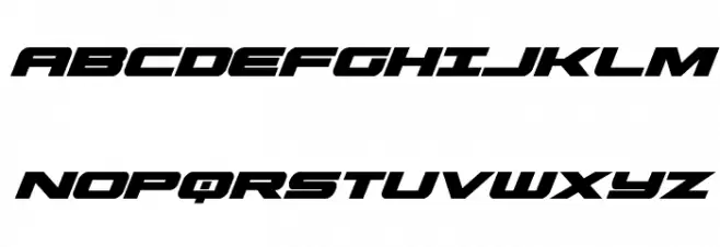 Predataur Super-Italic Schriftart Groß