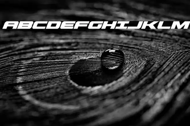 Predataur Super-Italic Font examples