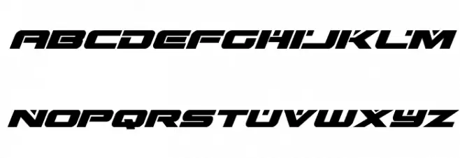 Predataur Super-Italic Caratteri MINUSCOLO