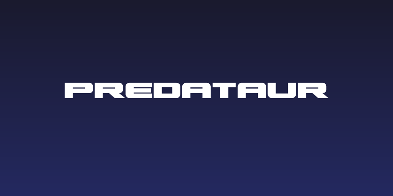 Predataur Social Header