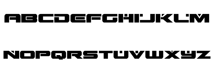 Predataur Font LOWERCASE