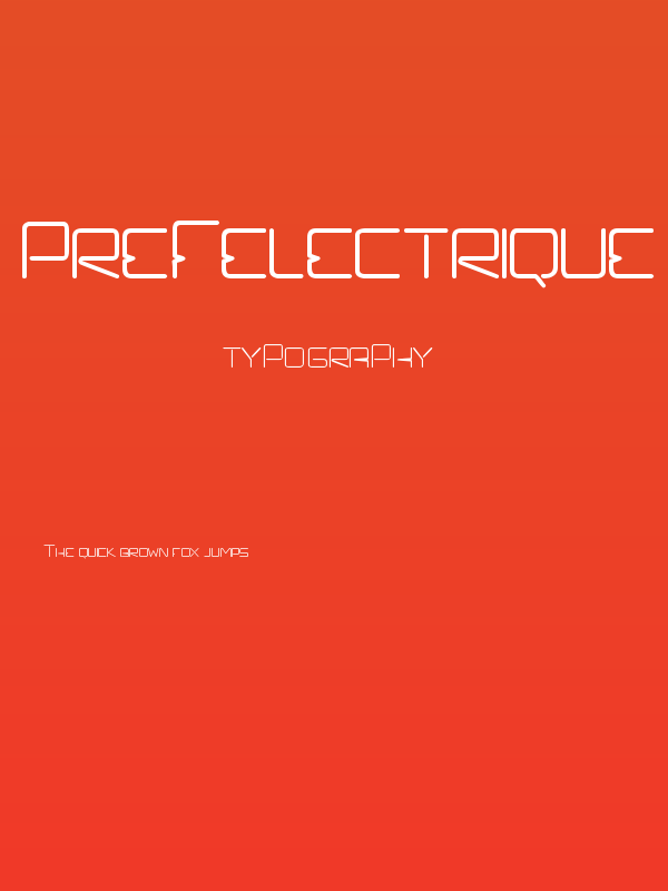 Prefelectrique Poster