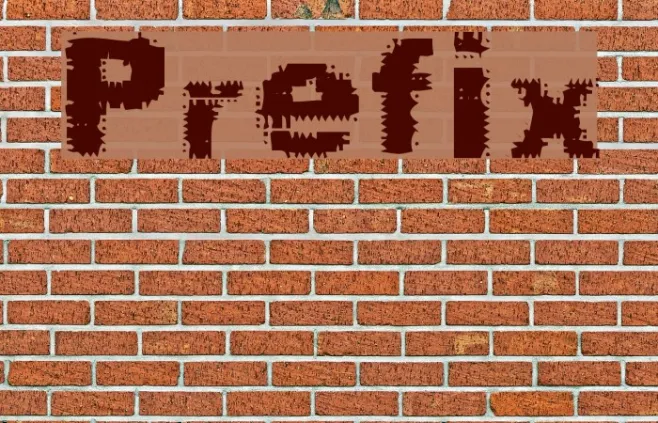 Prefix Example 1