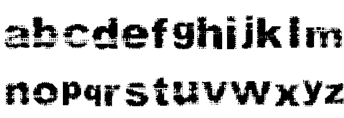 Prefix Font LOWERCASE