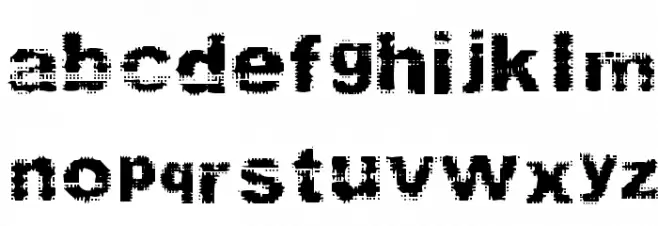 Prefix Font LOWERCASE