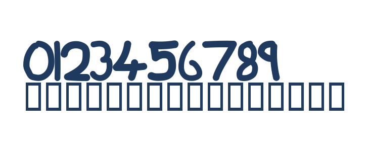 Pregna Bold Extended Caption Other Characters